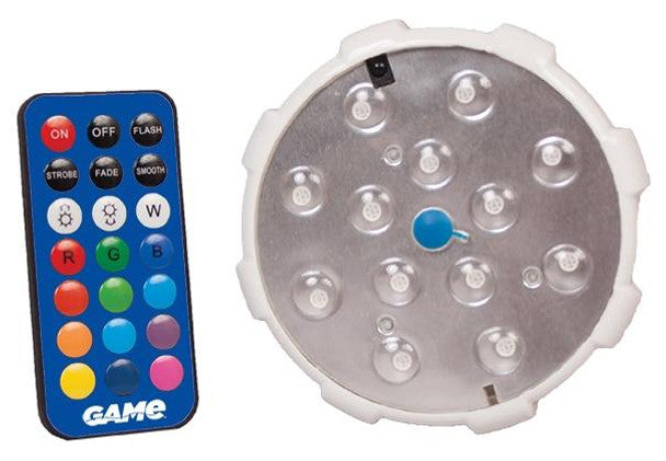 GAME COLOR CHANGING POOL WALL LIGHT W/ REMOTE