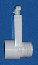 KNIFE GATE VALVE 1.5" MPT X FPT