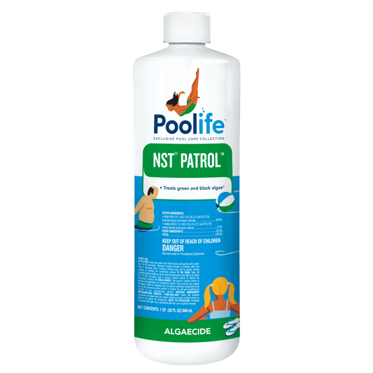 POOLIFE NST PATROL ALGAECIDE 1QT (50% QUAT)