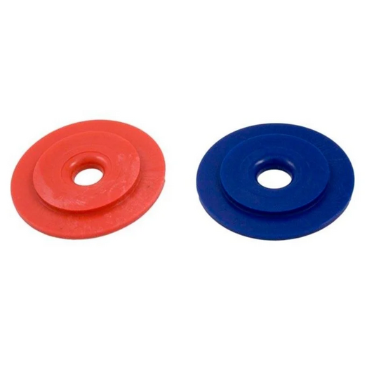 POLARIS RESTRICTOR PLATES, RED & BLUE