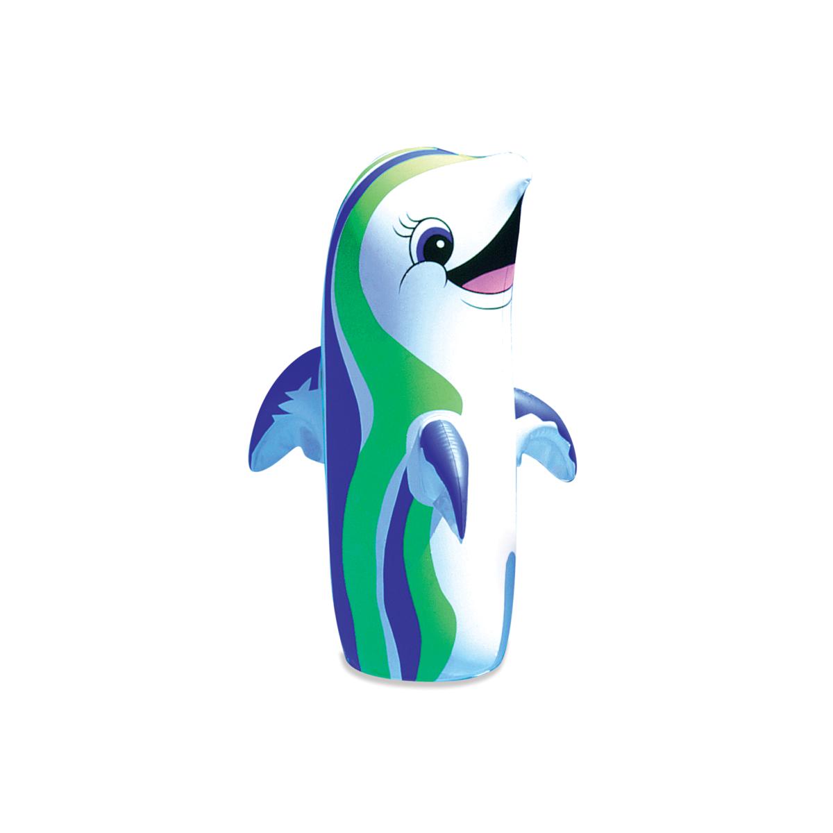 SWIMLINE INFLATABLE DOLPHIN BOP BAG 36"