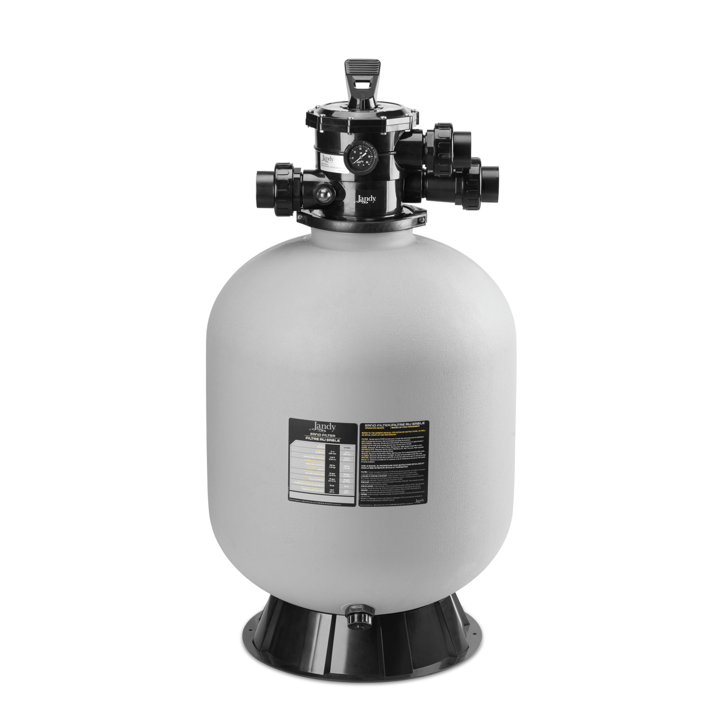 JANDY 24" SFTM SERIES TOP MOUNT SAND FILTER 2"
